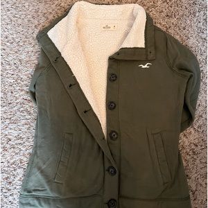 Hollister Sherpa lined Jacket